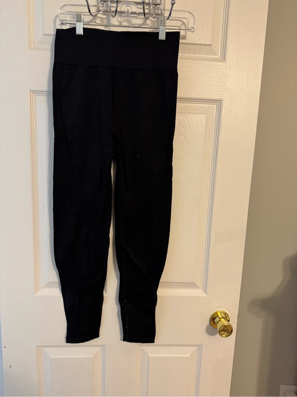 PINK Victoria's Secret Black High-Waist Leggings